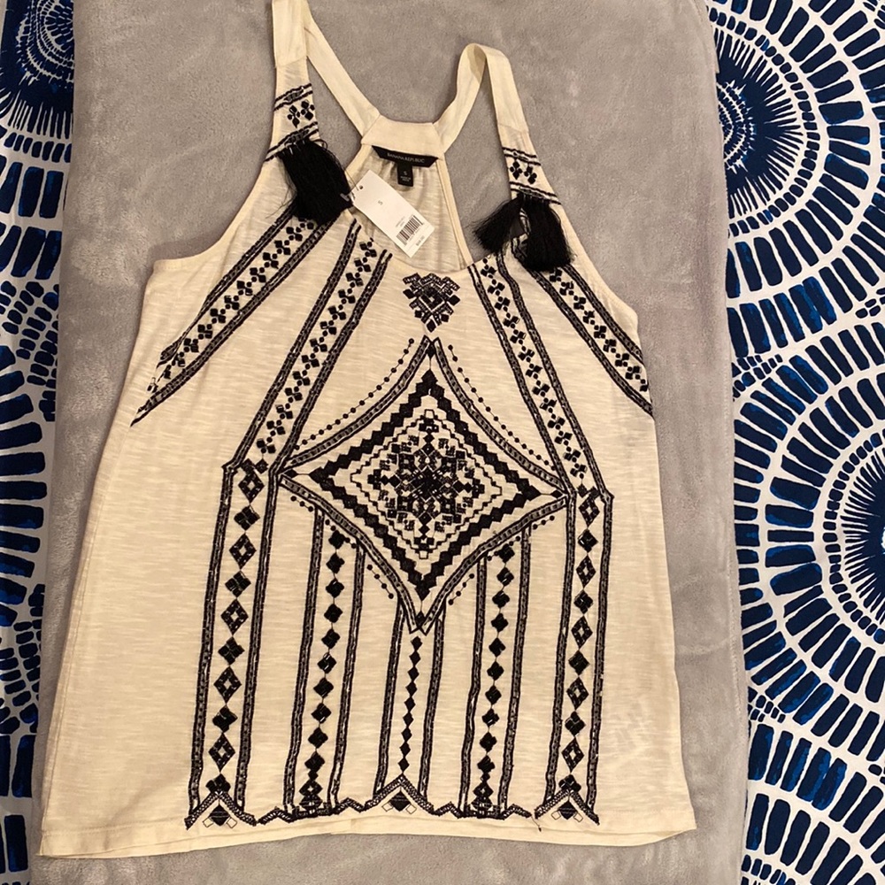 NWT Banana Republic beaded tank